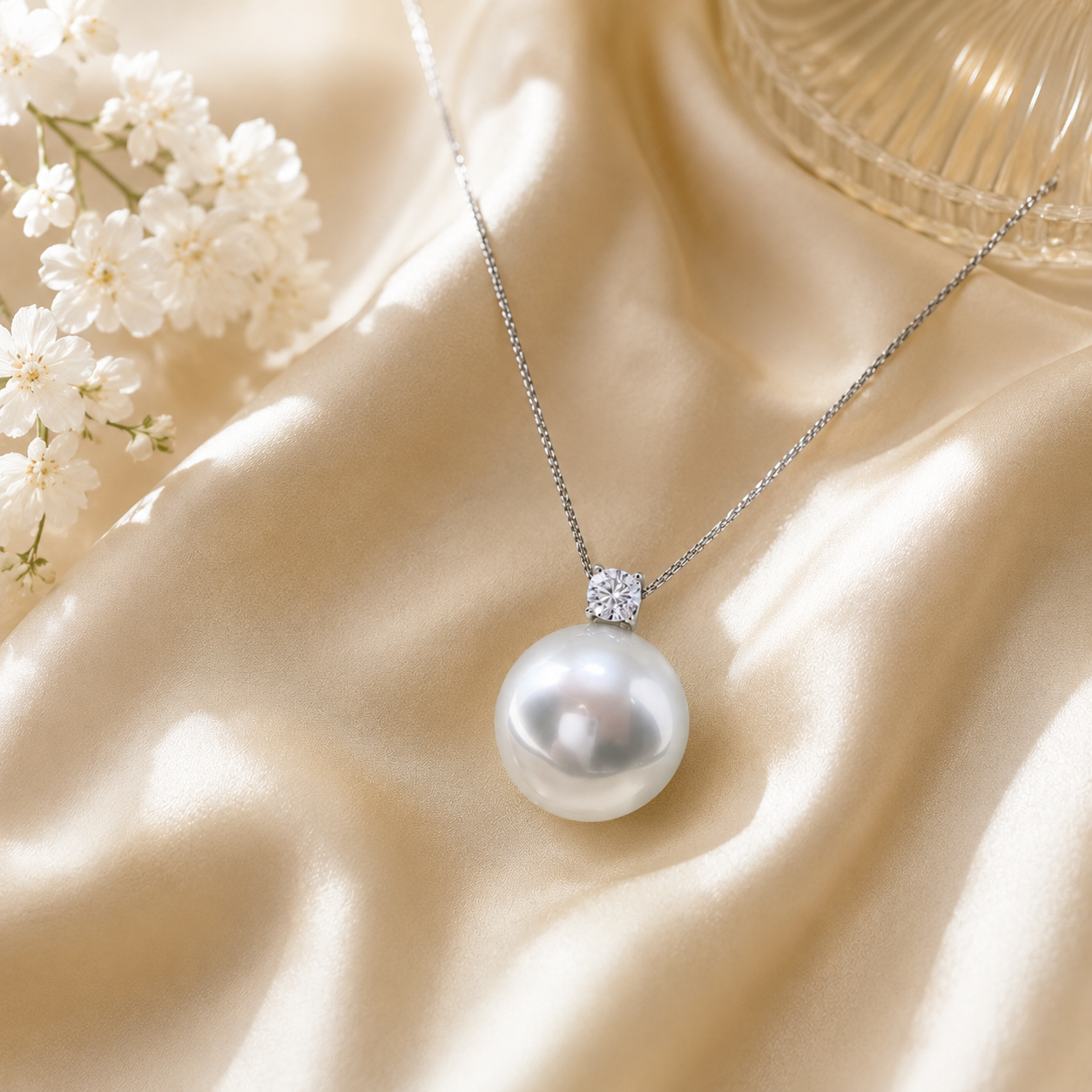 Freshwater pearl necklace